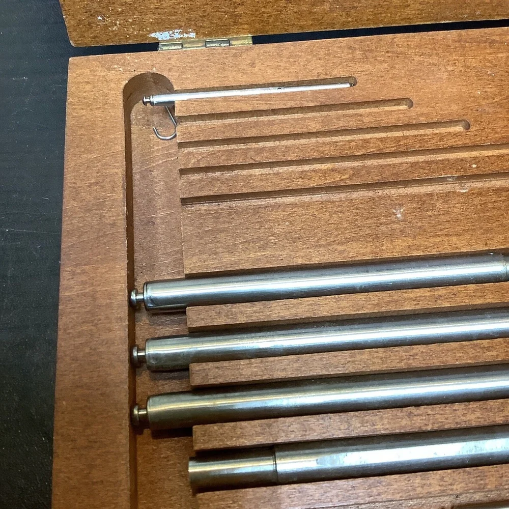 Jonas Self Retaining Splint Set Small Animal RARE Collect Wood Case Patent 1953